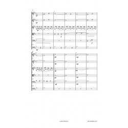 COULEUR BLANCHE score: string ensemble