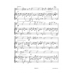 AUTOMNE partition violoncelle piano