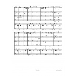 BALLET VEGETAL 3 partition 2 violons 1 alto 1 violoncelle 1 piano